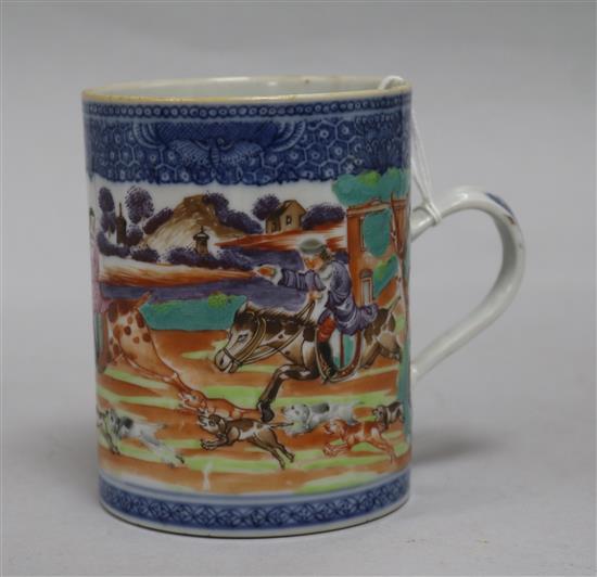 A Chinese export mug